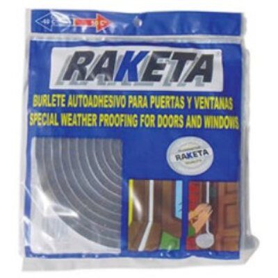 Burlete Autoadhesivo 10x10mm x5m [xUnidad]