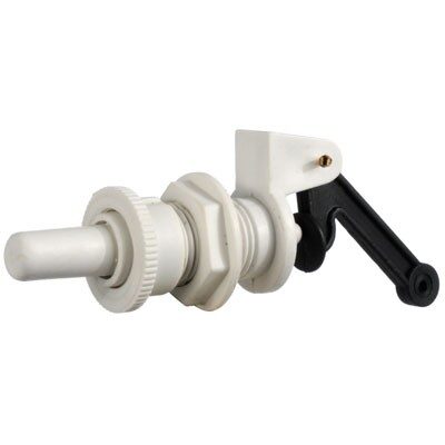 Boton Plastico Blanco p/ Tapa Franklin [xUnidad]