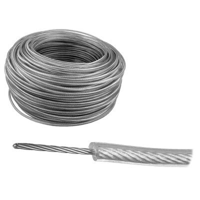 Cable Acero Forrado PVC 4mm [xMetro]