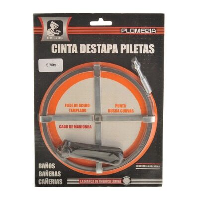 Cinta Destapa Piletas  5m EL ABUELO [xUnidad]