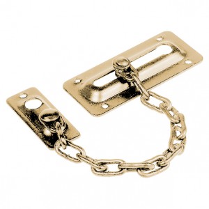 Cadena Seguridad Bronceada 80x36mm. [xUnidad]