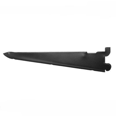 Mensula Doble p/estante 37cm Negro [xUnidad]