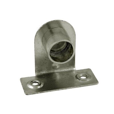 Soporte Codo Bronce Niquelado 1/2" [xUnidad]