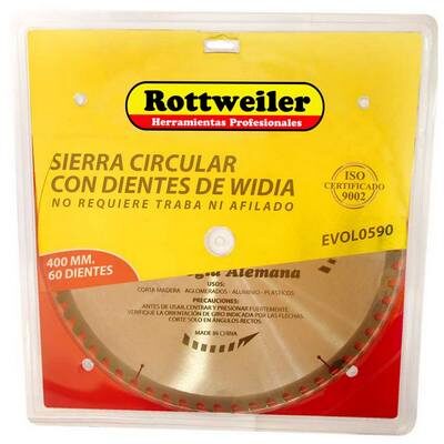 Sierra Circular Widia 400mm x60 [xUnidad]