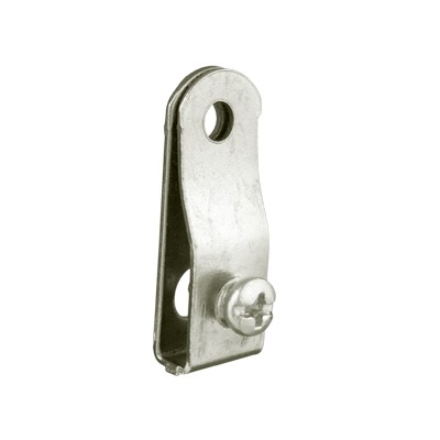 Soporte Visillo Tornillo Niquelado [xUnidad] | CentroFer SRL