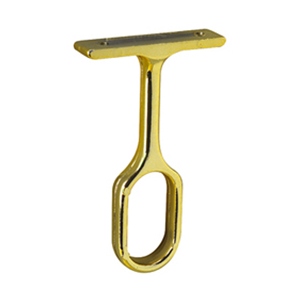 Soporte Zamac Oval Central Bronceado [xUnidad]
