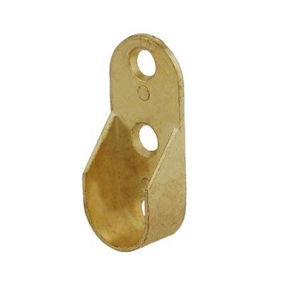Soporte Zamac Oval Lateral Dorado [xUnidad]