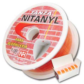 Tanza Albañil 0.80mm x100m GRILON [xUnidad]