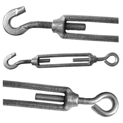 Tensor de Acero M10  3/8" Ojo / Gancho [xUnidad]