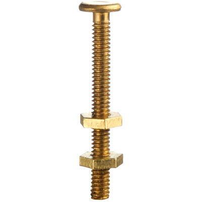 Tornillo  5/32 +2 Tuercas Tapa Franklin [x50u]
