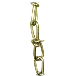 Cadena Nudo Galvanizada Nº15 [xMetro]
