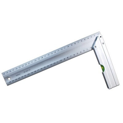Escuadra Carpintero  c/ Nivel 30cm [xUnidad]