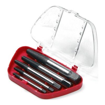 Extractor de Tornillos x5Pz (3 a 19mm) [xUnidad]