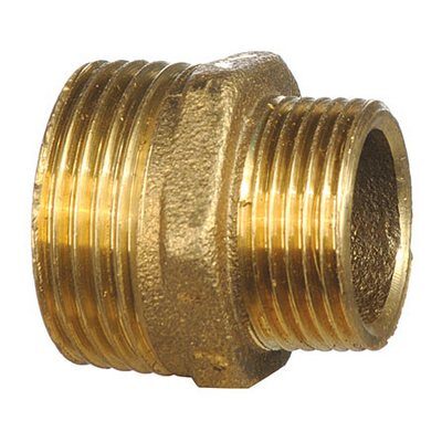 Rosca c/ Tuerca Bronce Red. 3/4"-1/2" [xUnidad]