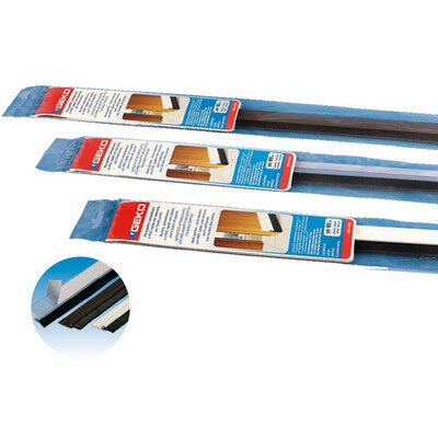 Zocalo PVC c/ Cepillo Marron 1m GEKO. [xUnidad]