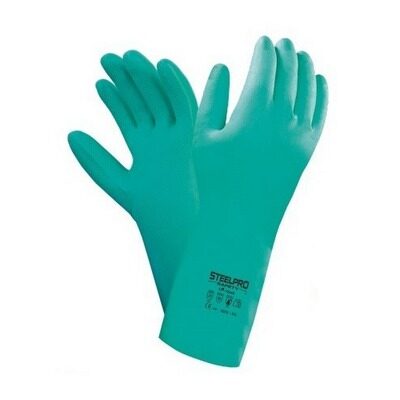 Guante STEELPRO Nitrilo Verde xPar [xUnidad]