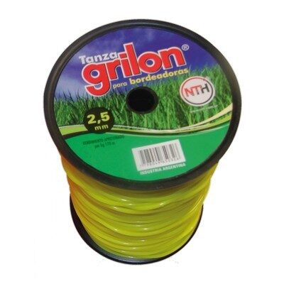 Tanza Bobina 2.5mm x170m Red. GRILON [xKilo]