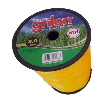 Tanza Bobina 3.0mm x120m Red. GRILON [xKilo]