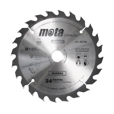 Sierra Circular MOTA 180mm x24. [xUnidad]