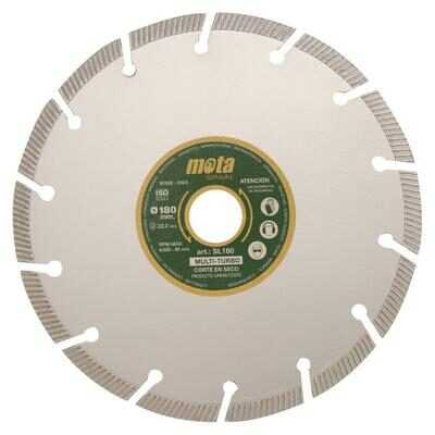 Disco Diamantado MOTA Universal 180mm. [xUnidad]
