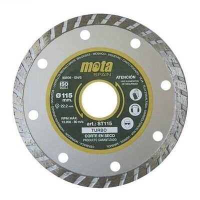 Disco Diamantado MOTA Turbo 115mm. [xUnidad]