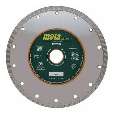 Disco Diamantado MOTA Turbo 230mm. [xUnidad]