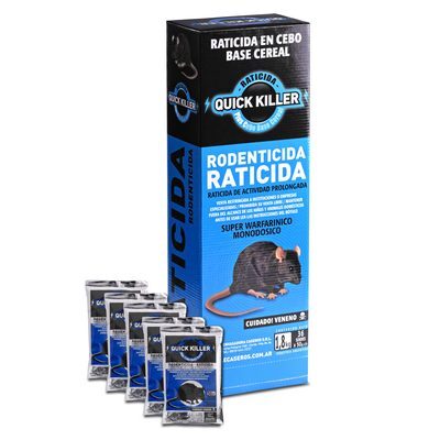 Raticida x50gr Caja Exhibidora x36u. [xUnidad]