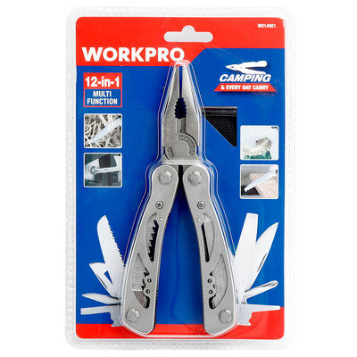 Herramienta Multifuncion 12en1 WORKPRO. [xUnidad]