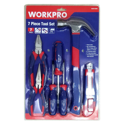Juego de Herramientas x7Pz WORKPRO. [xUnidad]