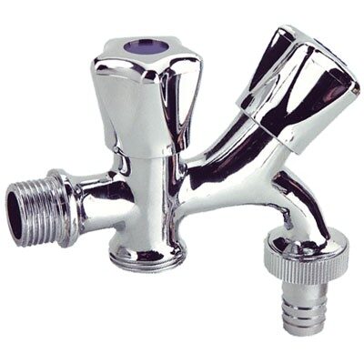 Canilla Duplex Lavar. Metal Cromo c/ Pico. [xUnidad]