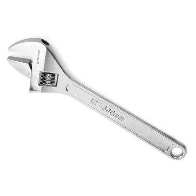 Llave Ajustable Cromada 12" WORKPRO. [xUnidad]