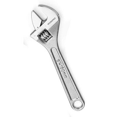 Llave Ajustable Cromada  6" WORKPRO. [xUnidad]