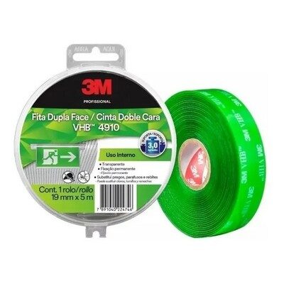 Cinta Doble Faz VHB 3M 19mm x5m. [xUnidad]