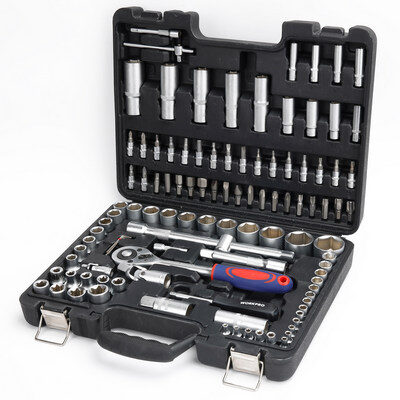 Tubos y Puntas x108Pz Enc. 1/4" y 1/2". [xUnidad]