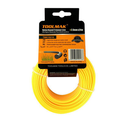 Tanza Jardin Rollito 2,0mm x24m [xUnidad]