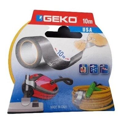 Cinta Duct Tape Amarillo 5cm x10m GEKO. [xUnidad]