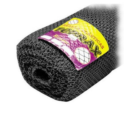Malla Rombo TERRAX Negra 15x15 1x50m [xMetro]