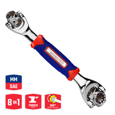 Llave Bocallaves WORKPRO 8 en 1. [xUnidad]