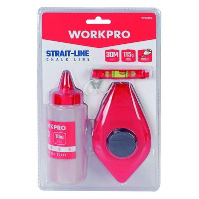 Trazadora Chocla WORKPRO c/ Tiza Roja. [xUnidad]