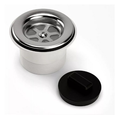 Sopapa Plastica 40mm DUKE c/ Rosca [xUnidad]