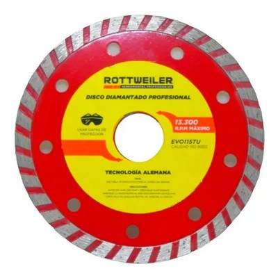Disco Diam.  Rottweiler Turbo 115mm [xUnidad]