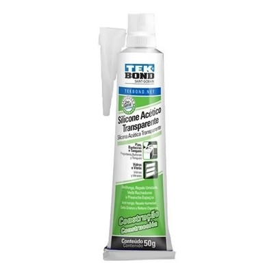 Silicona Univ. Tte.  TEKBOND Pomo 50g [xUnidad]