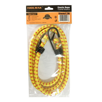 Soga Elastica 10mm x1.20m c/ Ganchos [xUnidad]