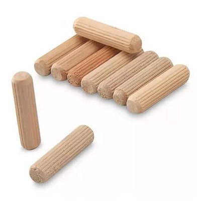 Tarugo Madera Natural 6x35mm [x100u]