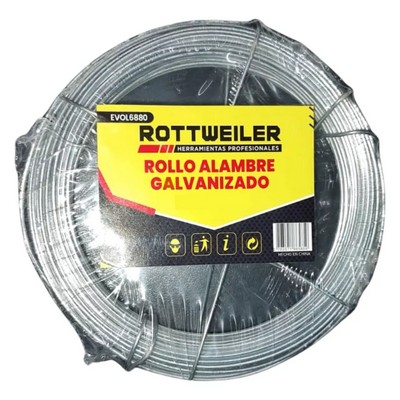 Alambre Galv. Rollito Nº20 0.9mm x40m [xUnidad]