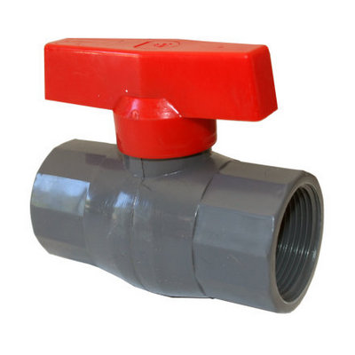 Valvula Esf. Plast.  ECO 1/2" [xUnidad]