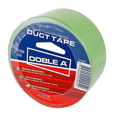 Cinta Duct Tape Verde 5cm x9m AA. [xUnidad]