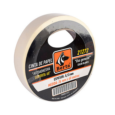 Cinta Enmascarar BERTA 24mm x40m [xUnidad]