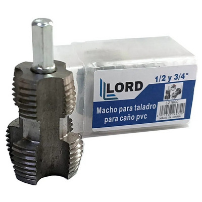 Macho p/ Caño PVC 1/2" y 3/4" [xUnidad]