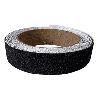 Cinta Antid. Negra BISON 25mm x 5m. [xUnidad]